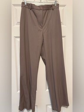 Babaton Wide-Leg Trousers in Taupe